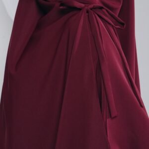 Home maroon khimar